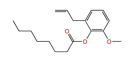 2-Allyl-6-methoxyphenyl octanoate